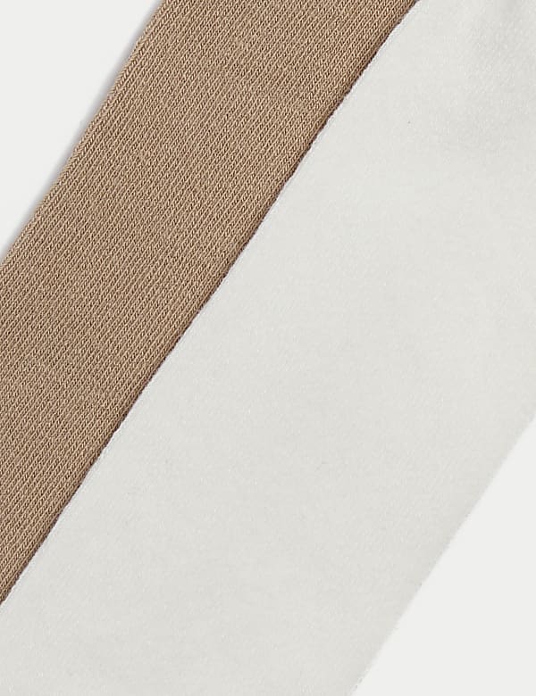 2pk Cotton Rich Frilly Tights (0-24 Mths)