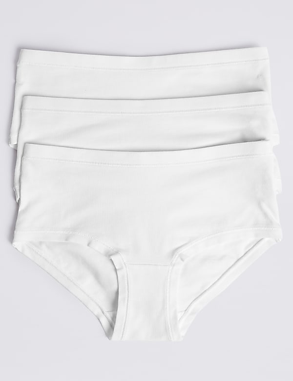 3 Pack Flexifit™ Cotton with Lycra Shorts (6-16 Yrs)