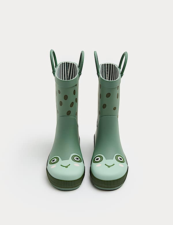 Frog Wellies (4 Small - 2 Large) - CA