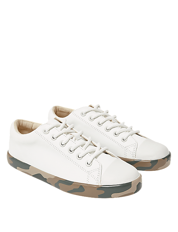 Kids' Camouflage Sole Trainers