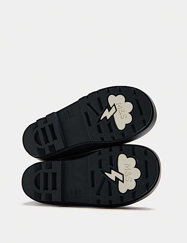 Botas de agua infantiles con estampado del espacio (4 pequeño-2 grande) - ES