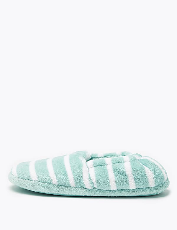 Kids’ Striped Slippers (13 Small - 6 Large)