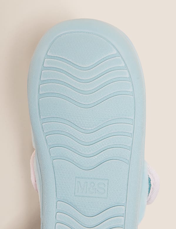 Kids' Riptape Ballerina Slippers (5 Small - 12 Small)