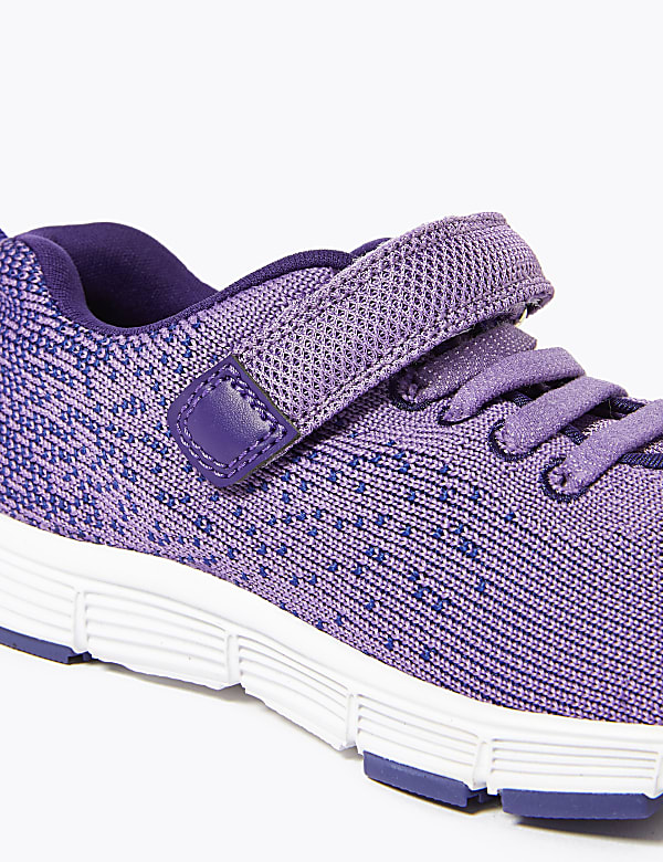 Kids' Knitted Riptape Trainers