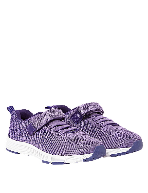 Kids' Knitted Riptape Trainers