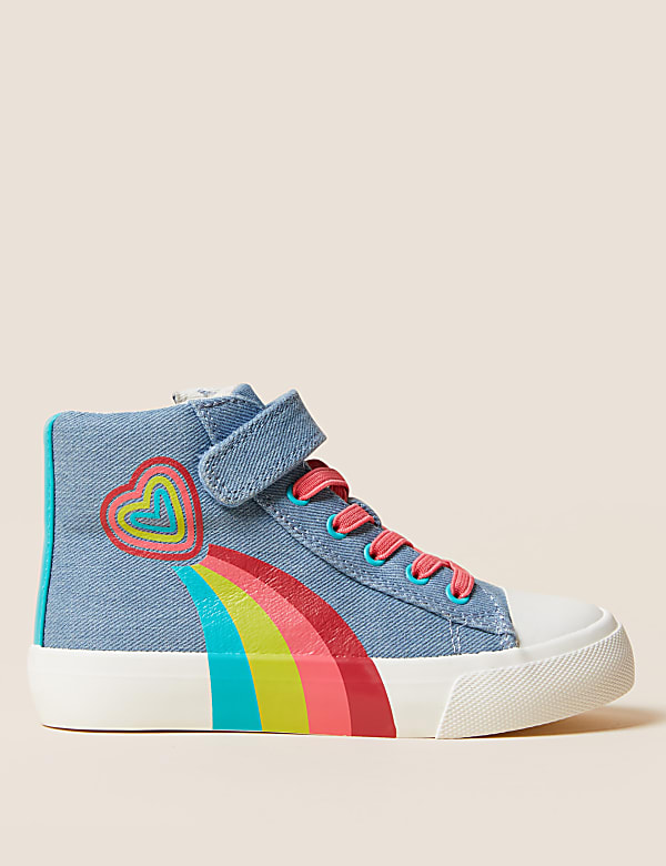 Rainbow high tops cheap