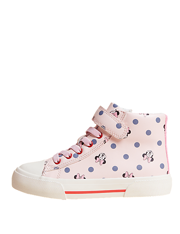 Buy Kids Freshfeet Minnie Mouse High Tops 4 Small 12 Small at Marks Spencer