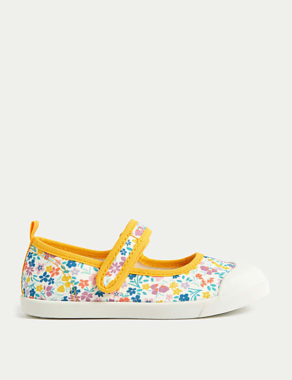 Kids' Floral Mary Jane Pumps