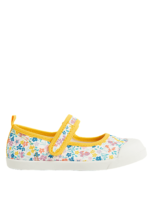 Kids' Floral Mary Jane Pumps