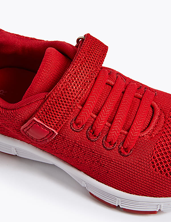 Kids Knitted Riptape Trainers (5 Small - 12 Small)
