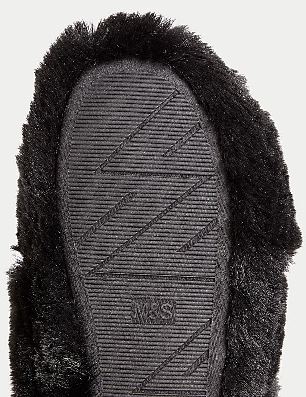 Kids' Faux Fur Wicked&trade; Slippers (13 Small - 6 Large) - NL
