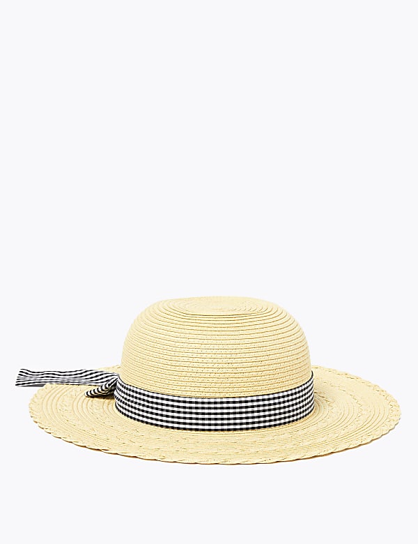 Kids' Straw Sun Hat (6-14 Yrs)
