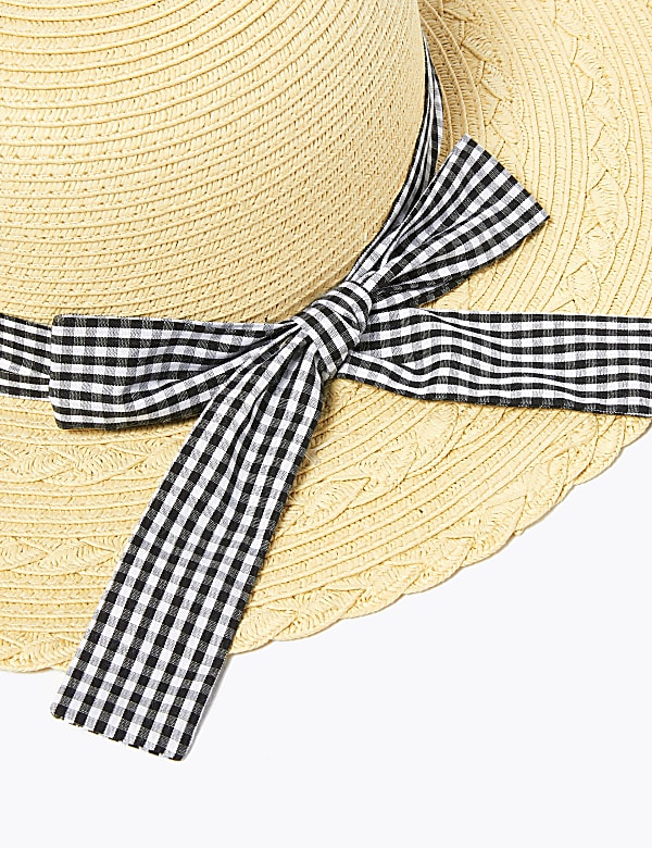 Kids' Straw Sun Hat (6-14 Yrs)