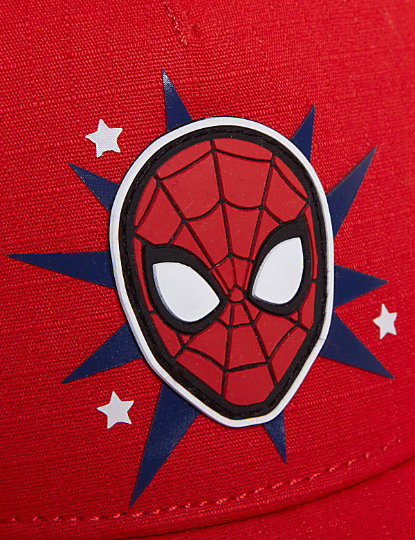 Kids' Pure Cotton Spider-Man™ Baseball Cap (1-6 Yrs)
