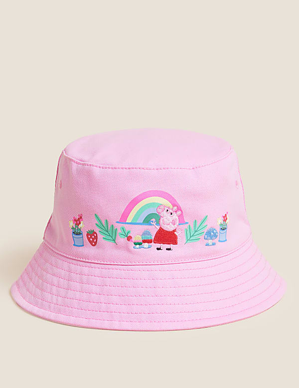 Kids' Pure Cotton Peppa Pig™ Sun Hat (1-6 Yrs)