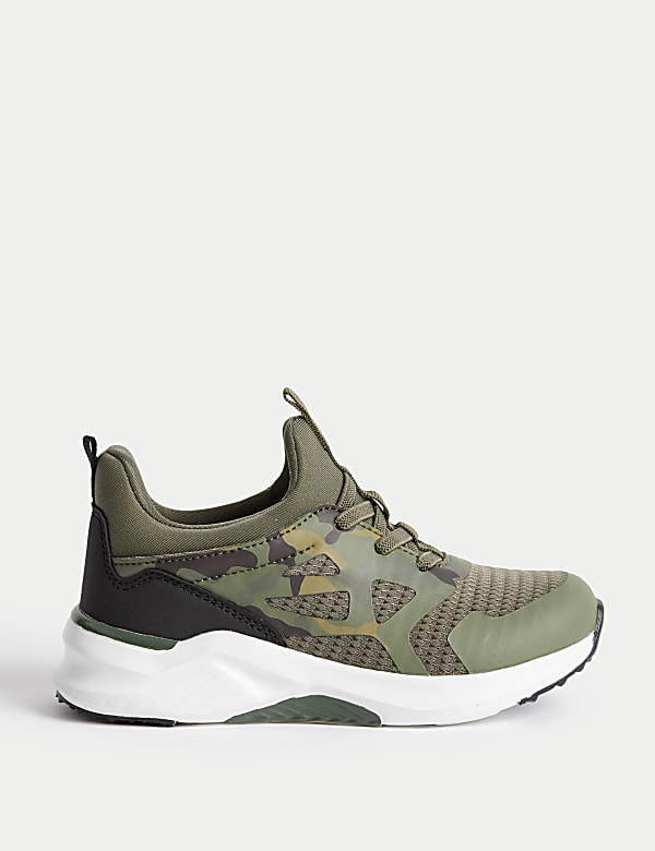 Green slip on trainers store