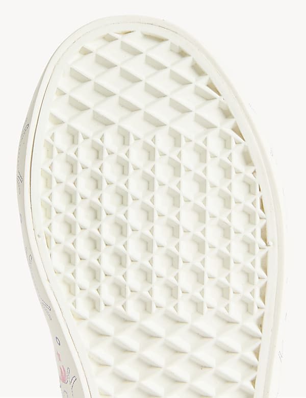 Kids&rsquo; Freshfeet&trade; Glitter Riptape Trainers