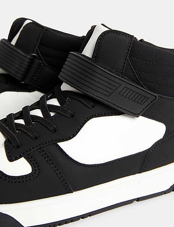 Kids' Freshfeet™ Riptape High Top Trainers (4 Small - 7 Large) - EE