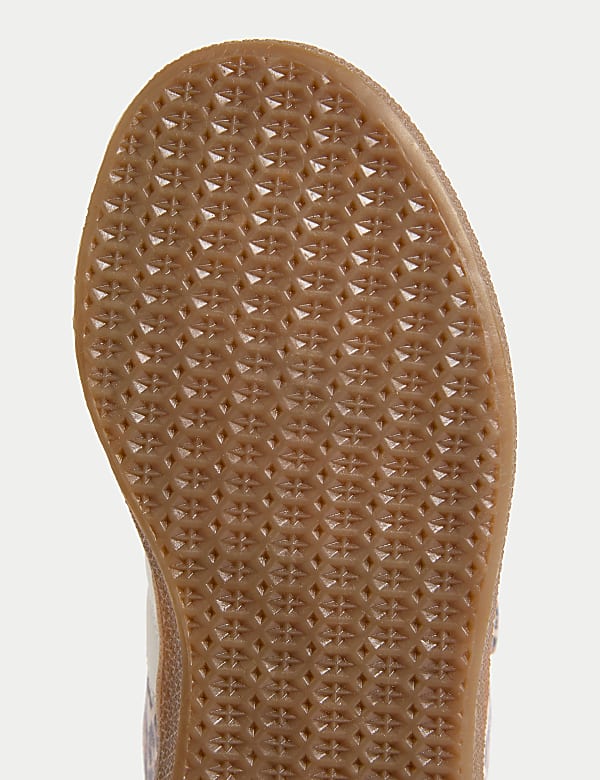 Kids' Animal Print Riptape Trainers (4 Small - 2 Large) - JE