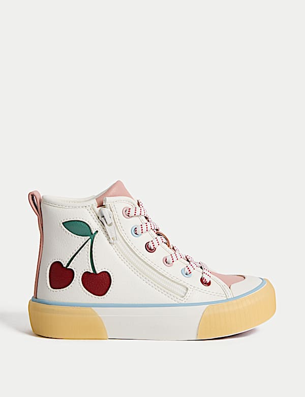 High Tops für Kinder mit Kirschen-Motiv (20,5–34,5) - AT