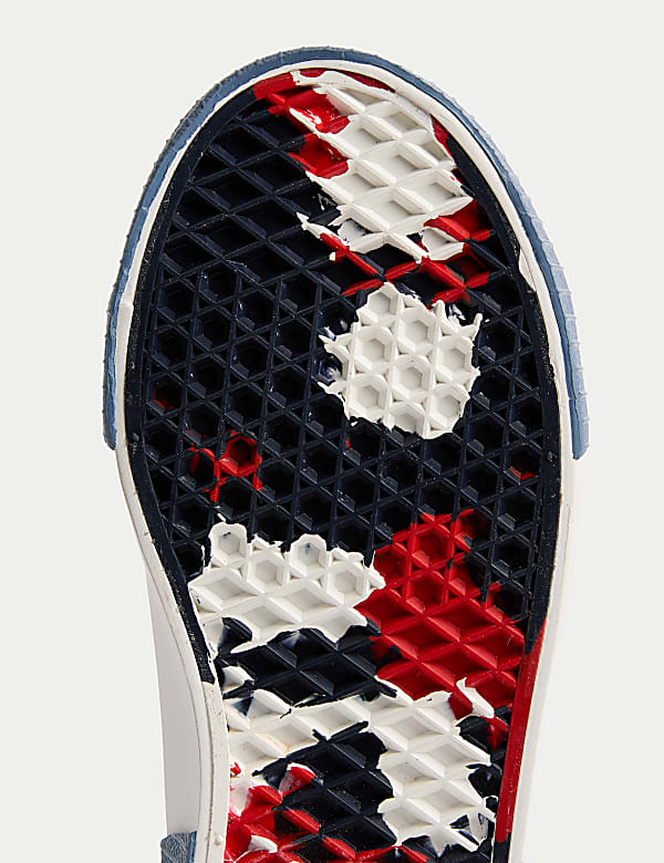 Kids' Hot Wheels™ High Top Trainers (4 Small - 2 Large) - NO