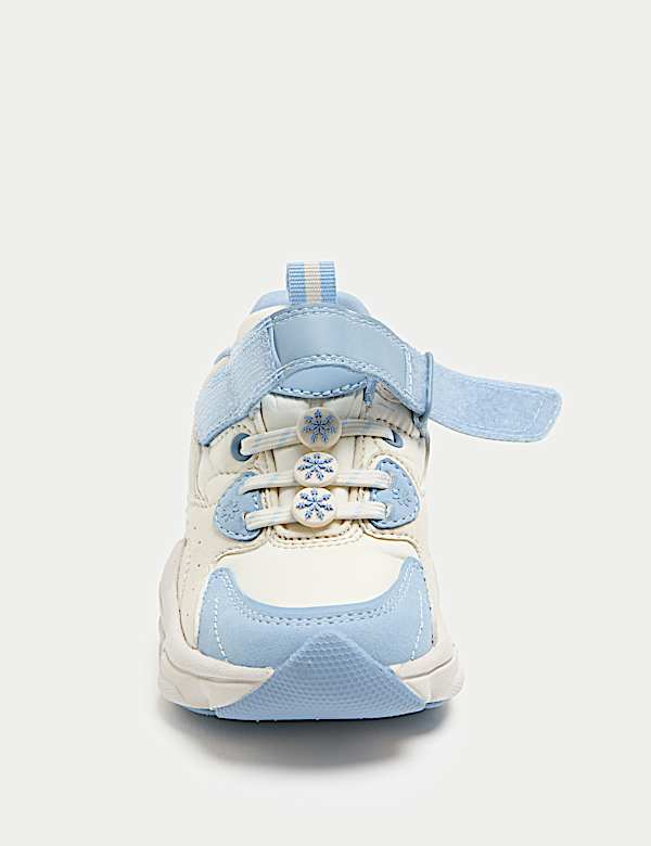 Suede Disney Frozen&trade; Riptape Trainers - FR