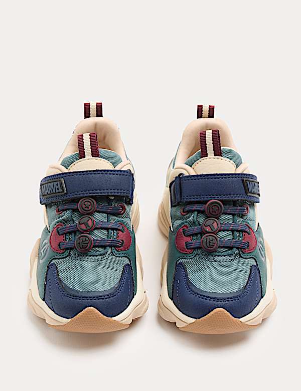 Kids' Suede Avengers&trade; Riptape Trainers - CA