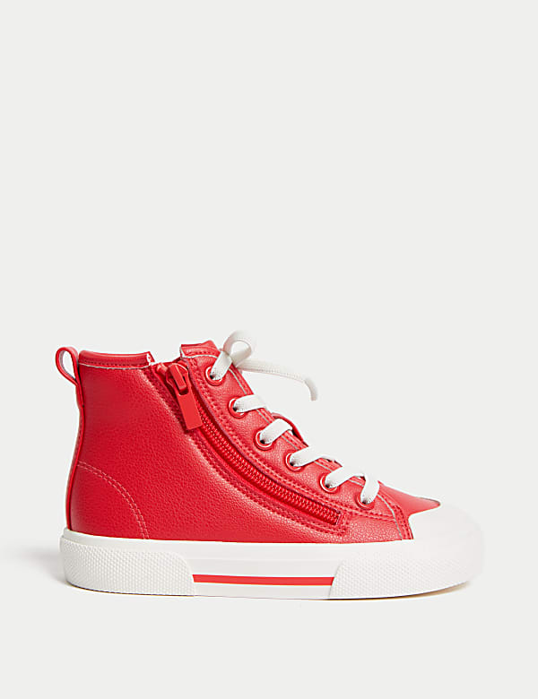 Red high tops kids online