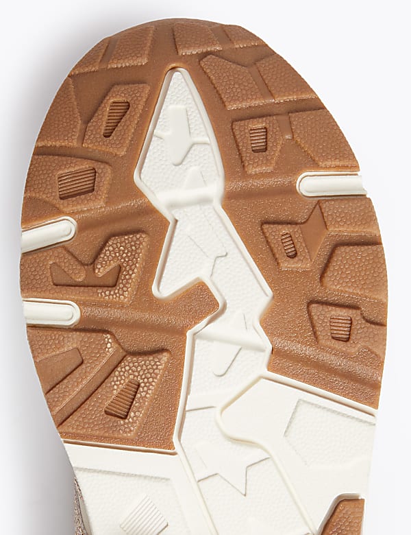 Kids' Freshfeet™ Glitter Chunky Trainers