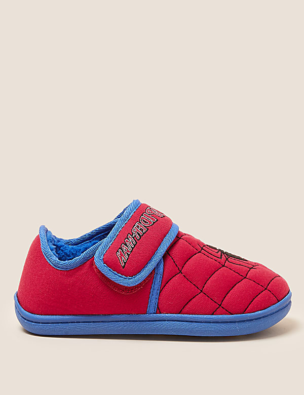 Kids' Spider-Man™ Riptape Slippers (5 Small - 12 Small)