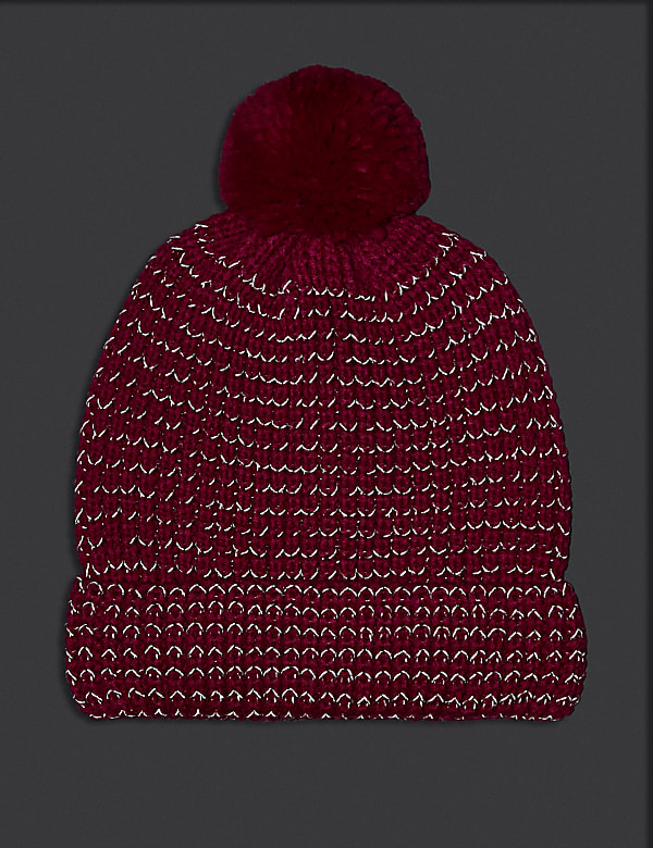 Kids' Reflective Winter Hat (1-13 Yrs)