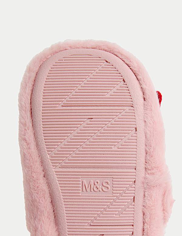 Kinderslipper mit Klettverschluss und Schleifendetail (20,5–32) - DE