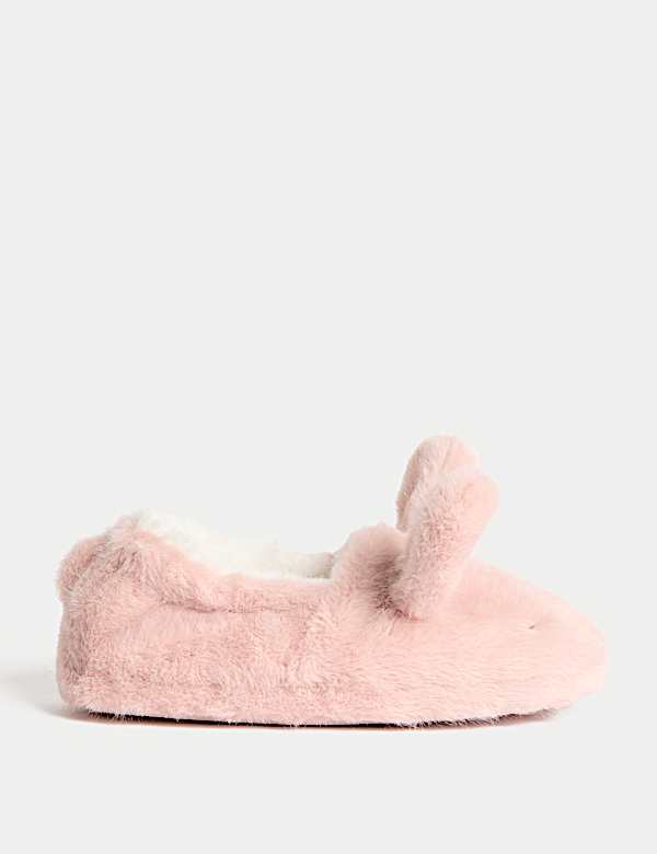 Kids' Bunny Slippers (4 Small - 2 Large) - US