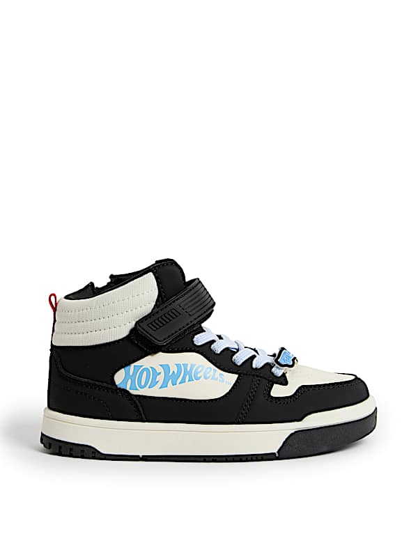Kids' Hot Wheels™ High Top Trainers (4 Small - 2 Large) - PL