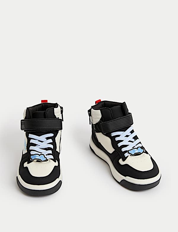 Kids' Hot Wheels™ High Top Trainers (4 Small - 2 Large) - CA