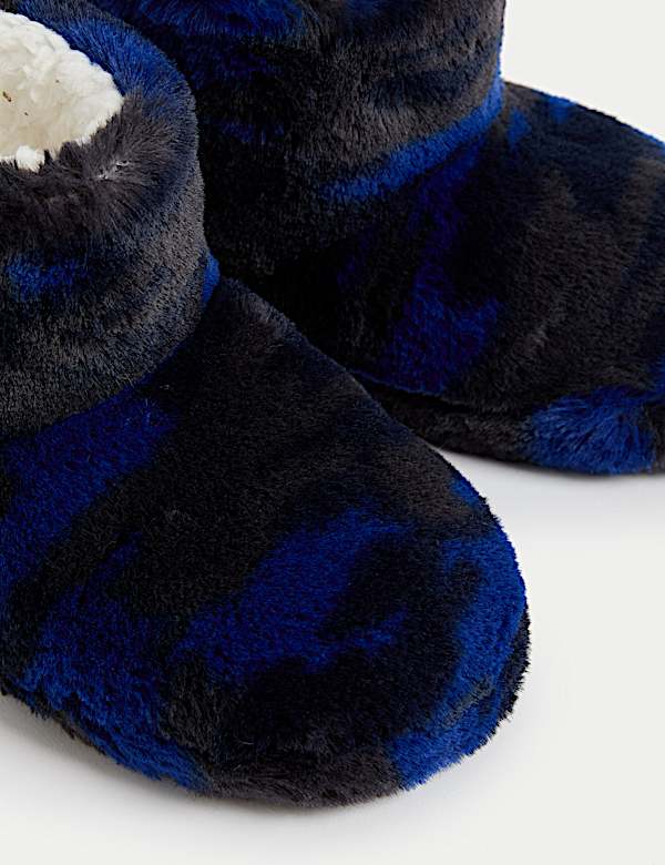 Zapatillas estilo bota infantiles de camuflaje (4 pequeño - 7 grande) - US