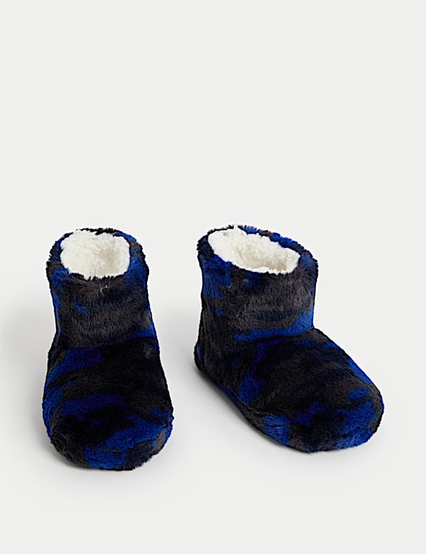 Zapatillas estilo bota infantiles de camuflaje (4 pequeño - 7 grande) - US