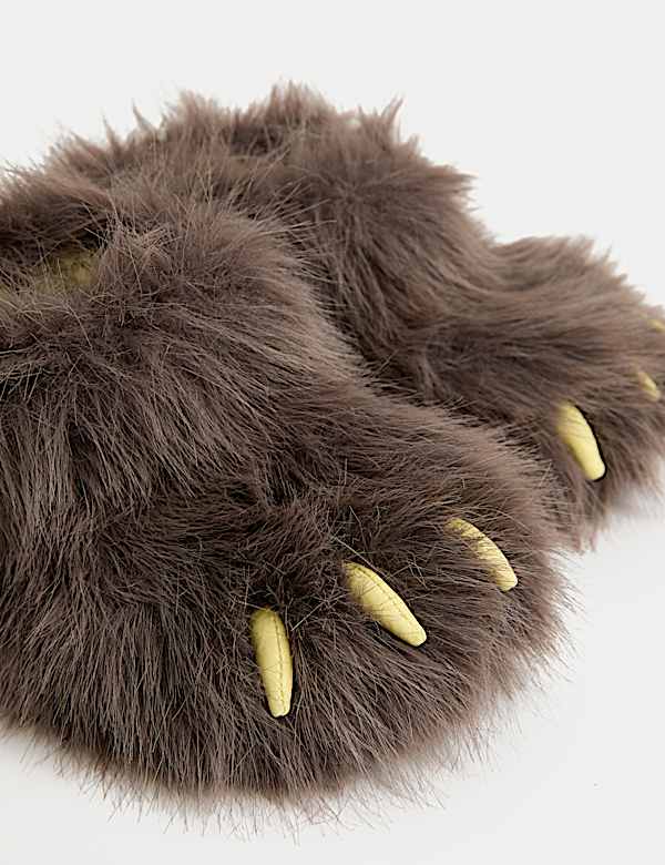 Kids' Monster Claw Slippers (4 Small - 7 Large) - AL