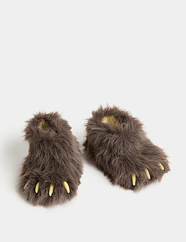 Kids' Monster Claw Slippers (4 Small - 7 Large) - AL