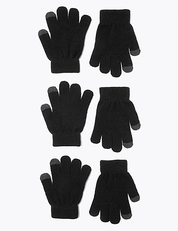 Kids' 3 Pack Magic Gloves