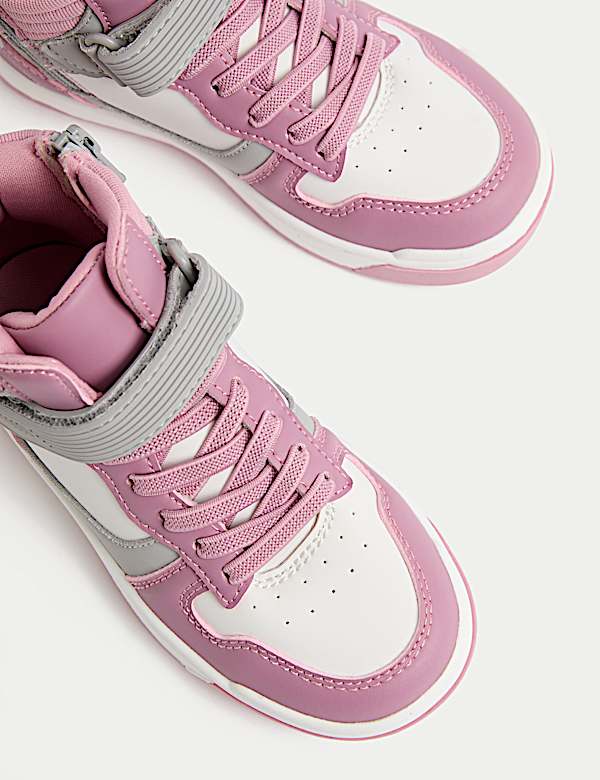 Kids' High Top Skate Trainers (4 Small - 7 Large) - CA