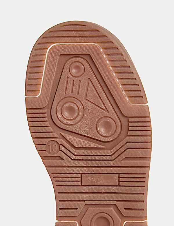 Kids' High Top Skate Trainers (4 Small - 7 Large) - AL
