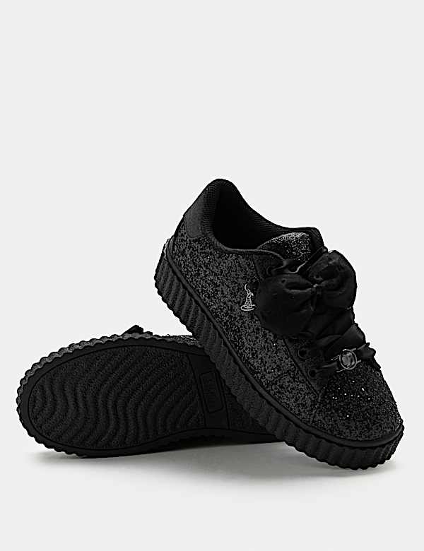 Glitzer-Skater-Sneaker für Kinder (28–37) - AT