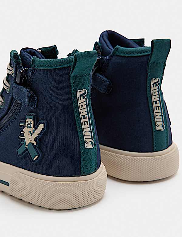 Kids' Minecraft&trade; Freshfeet&trade; High Tops (10 Small - 4 Large) - LT