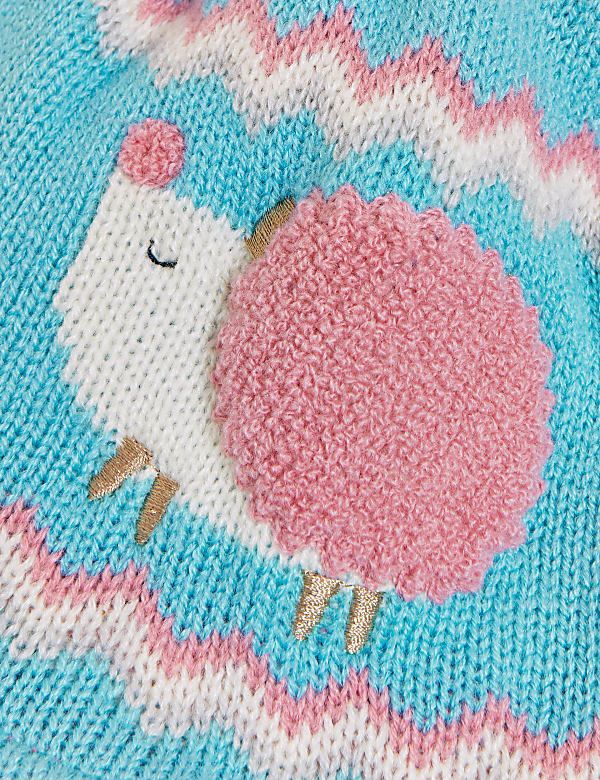 Kids’ Hedgehog Hat and Mitten Set (12 Mths - 6 Yrs)