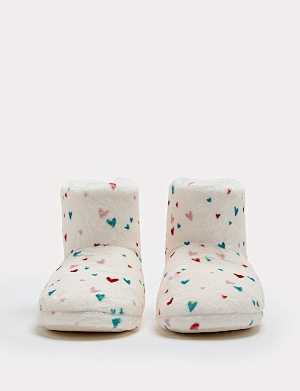 Pantoffel-Stiefel mit Muster für Kinder (20,5–39,5) - DE