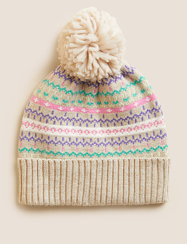 Kids' Fair Isle Winter Hat