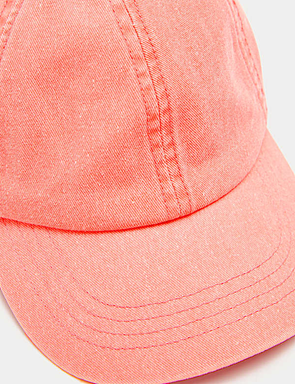 Kids' Pure Cotton Baseball Cap (1-13 Yrs) - ID