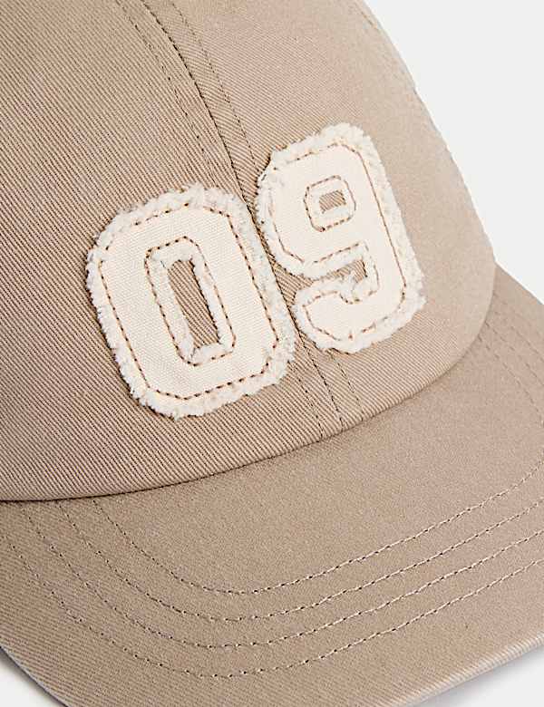 Kids' Pure Cotton Slogan Baseball Cap (1-13 Yrs) - JO