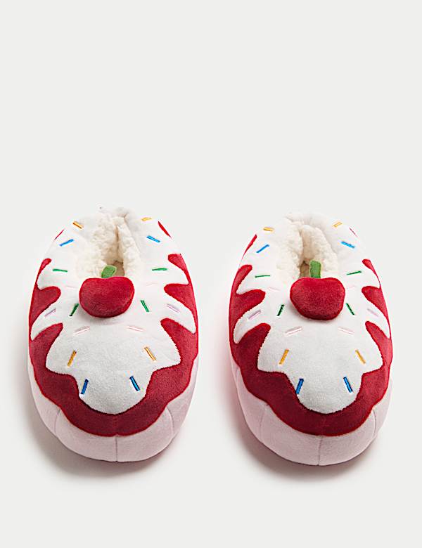 Kids' 3D Cake Slippers (9 Small - 7 Large) - IT